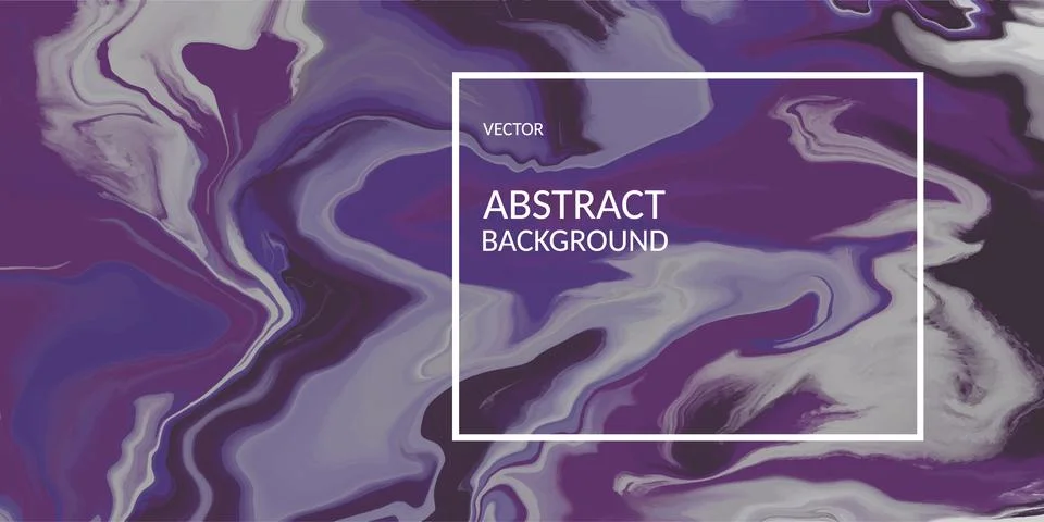 Abstract violet texture, Fluid design backgrounds. Colorful painting artwork Stock Illustration