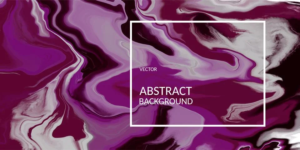 Abstract violet texture, Fluid design backgrounds. Colorful painting artwork Stock Illustration