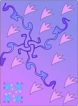 Abstract violet. vector abstract violet. vector Copyright: xZoonar.com/Ser... Foto stock