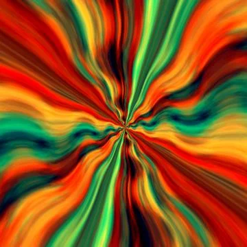 Abstract virtual background design. Space art decor. Soft image. Time warp. Stock Illustration