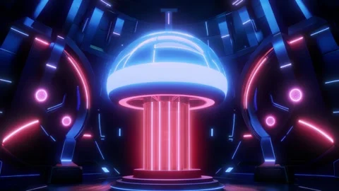 Abstract Virtual Concert Stage Stock Footage 339288786