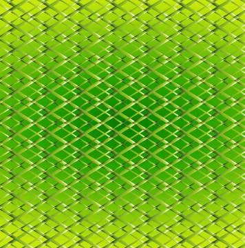 Abstract virtual technology green yellow grid background vector Stock Illustration