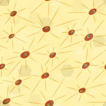 Abstract virus seamless pattern Stock Illustration