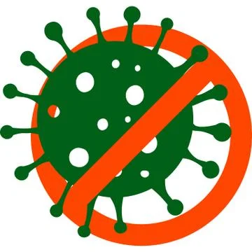Abstract virus strain model coronavirus 2019-nCoV COVID-19 MERS-Cov Novel cor Stock Illustration
