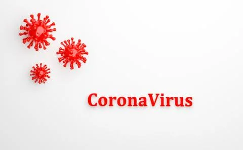 Abstract virus strain model of MERS-Cov or middle East respiratory syndrome c Stock Photos