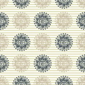 Abstract vision pattern Stock Illustration