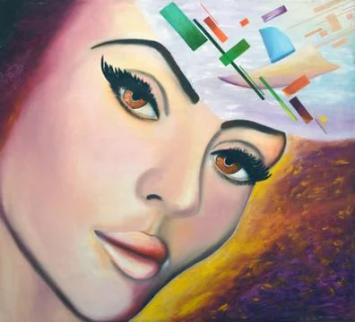 Abstract Visions Illustrazione stock