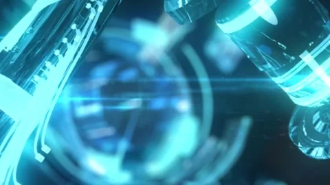 Abstract visual exploration of technology and innovation Stock Footage 320395341