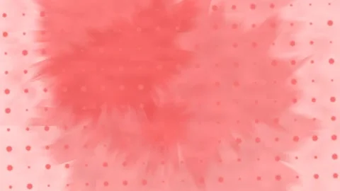Abstract Visual Image Dots Pattern With Soft Red Blooming Light in Bright Spa Stock-Footage 328299117