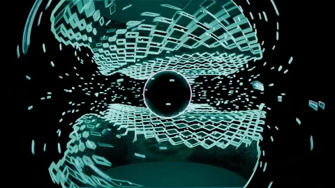 Abstract Visual Loop | 6s Seamless HD Background | VJ &amp; Stage Visuals Stock-Footage 312380106