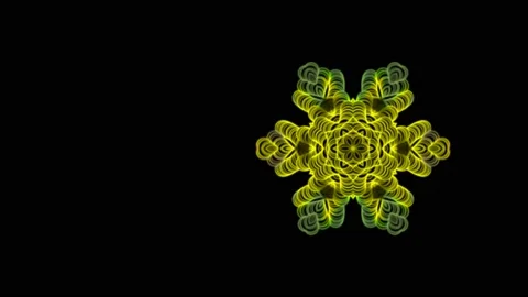 Abstract visual moving symbol Stock Footage 148516289