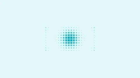 Abstract Visual Pattern Moving and Expanding in Soft Blue Gradient Setting Stock Footage 347962275