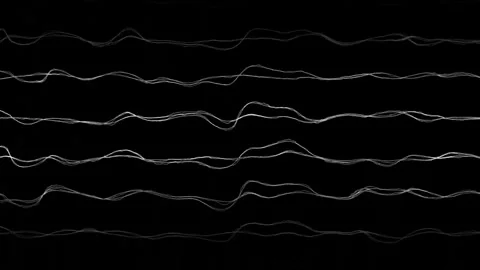 Abstract visual patterns create rhythmic movement and flow Stock Footage 320363960