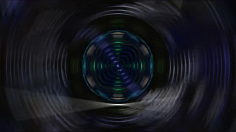 Abstract Visual - Spiral background, Dark blue Stock Footage 148733494