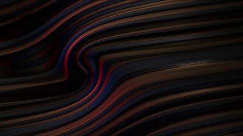 Abstract visual of swirling vortex of colors on black background Stock Footage 302478959