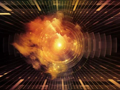 Abstract Visualization Abstraction Stockillustratie