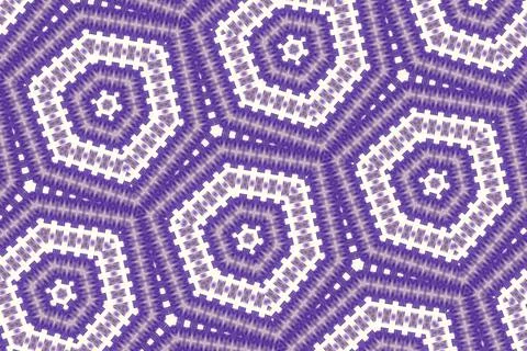 Abstract visualization. a background with a symmetrical geometric pattern, su Stock Illustration