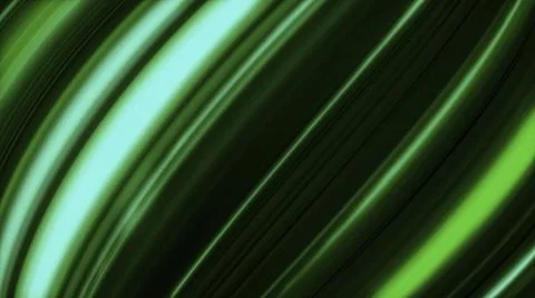 Abstract visualization of the energy moving through cables of a green color Stock Illustration