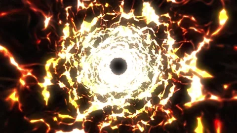 Abstract visualization, explosion, fire tornado, cosmic nebula. Vídeos de archivo 295782191