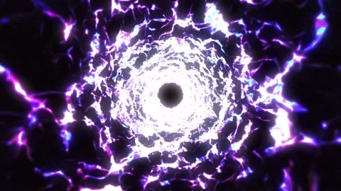 Abstract visualization, explosion, fire tornado, cosmic nebula. Vídeos de archivo 295782194