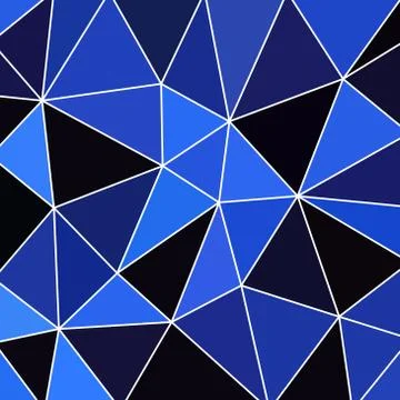 Abstract vitrage with triangular multi colors grid Stock Illustration