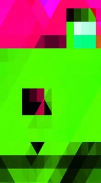 Abstract vivid geometric triangles architectural background vertical layout Ilustración de archivo