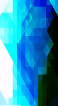 Abstract vivid geometric triangles architectural background vertical layout Ilustración de archivo