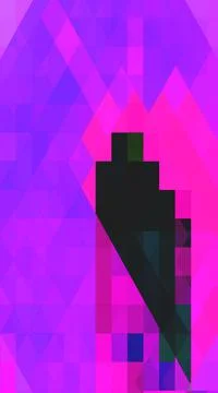 Abstract vivid geometric triangles architectural background vertical layout 스톡 사진