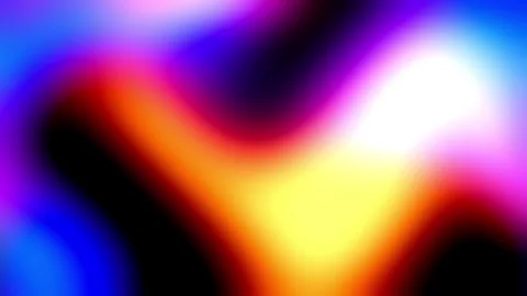 Abstract Vivid Multi-Color Plasma Nebula Flow Background with Soft Focus 4K Stock Footage 345999048
