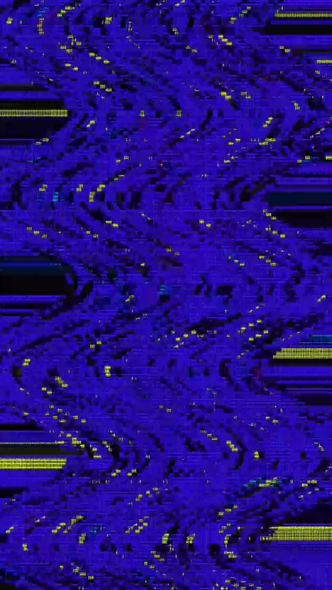 Abstract VJ Glitch 4K Vertical — Digital Distortion Background Stock Footage 329791245