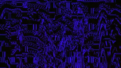 Abstract VJ Glitch Loop 4K — Digital Distortion Background Stock Footage 329678477
