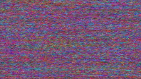 Abstract VJ Glitch Loop 4K — Digital Distortion Background Stock Footage 329816997