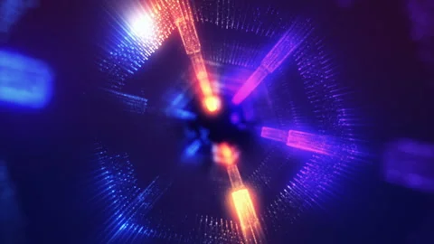 Abstract vj hexagon backdrop Stock-Footage 112080865
