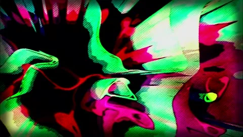 Abstract Vj Loop Animation Backround (Free) Stock Footage 176287110
