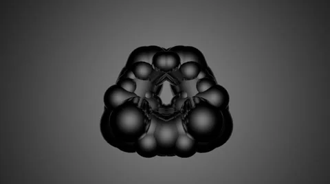 Abstract VJ Loop with Balls Stock Footage 37152875