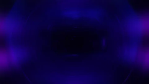 Abstract VJ loop hypnotic dark pink blue radial circle Stock Footage 279159979