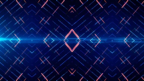 Abstract VJ loop laser led light background Stock Footage 100145614
