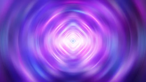 Abstract VJ Loop pink blue psychedelic spin tunne Stock Footage 278421546