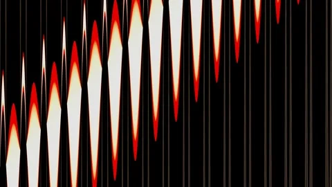 Abstract VJ Loop Red Lines Background 4K Stock Footage 209127457