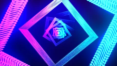 Abstract VJ rombs Stock-Footage 109478570