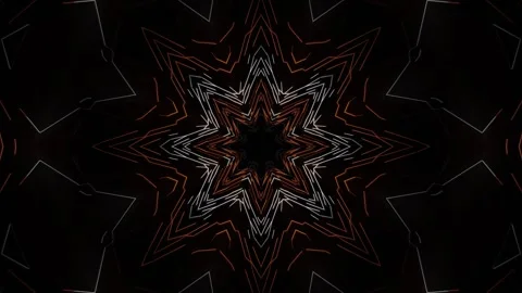 Abstract VJ visuals with chaotic glitch motion Stock Footage 309683127