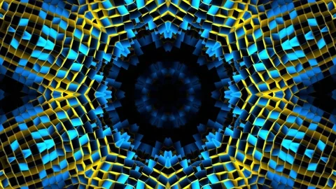 Abstract VJ visuals with chaotic glitch motion Stock Footage 309689410