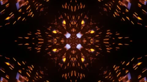 Abstract VJ visuals with chaotic glitch motion Stock Footage 309830979