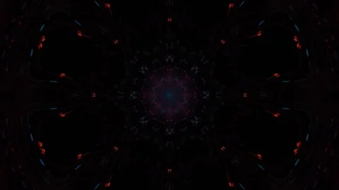 Abstract VJ visuals with chaotic glitch motion Stock Footage 309869084