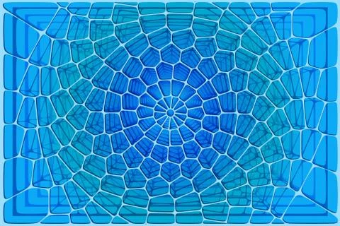 Abstract voronoi background Stock Illustration