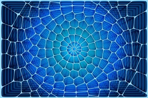 Abstract voronoi background Stock Illustration