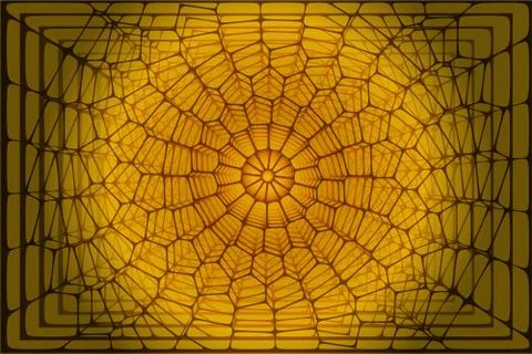 Abstract voronoi background Stock Illustration