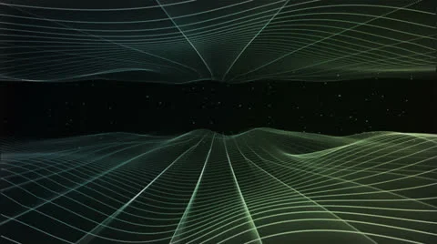 Abstract Vortex Blue Green Stock Footage 26114786