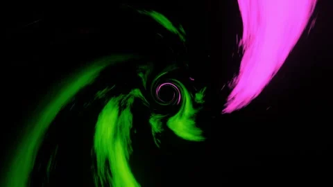Abstract vortex effect animation of seamless loop. twisted light streaks effect Stock Footage 256029629