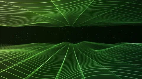 Abstract Vortex Green Stock Footage 12049891